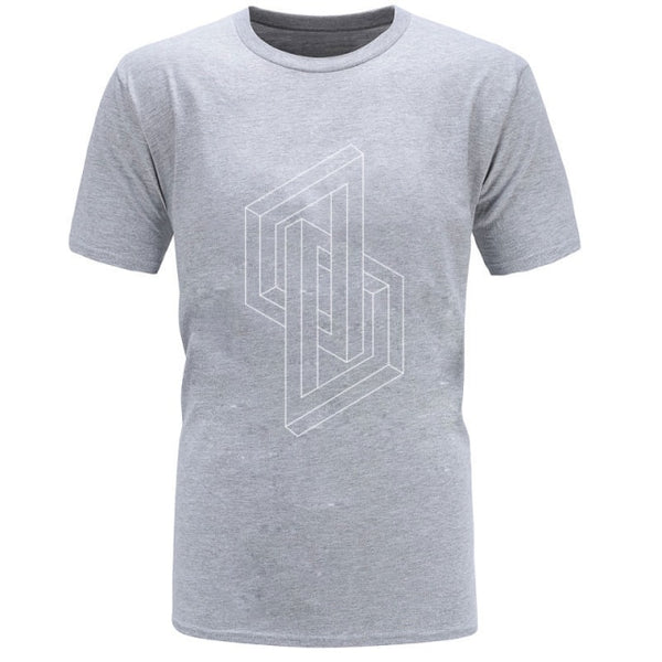 Mens Optical illusion Geometry T-Shirts
