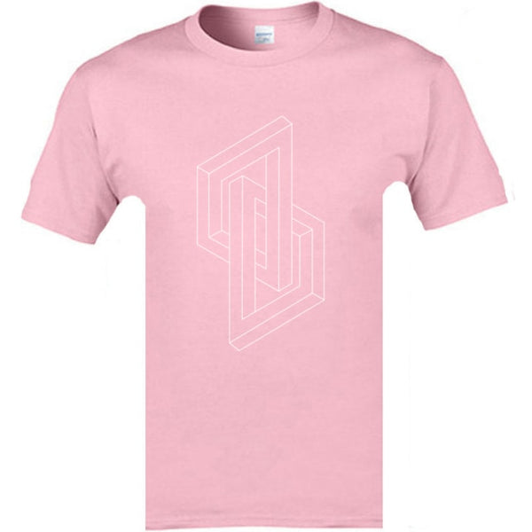 Mens Optical illusion Geometry T-Shirts