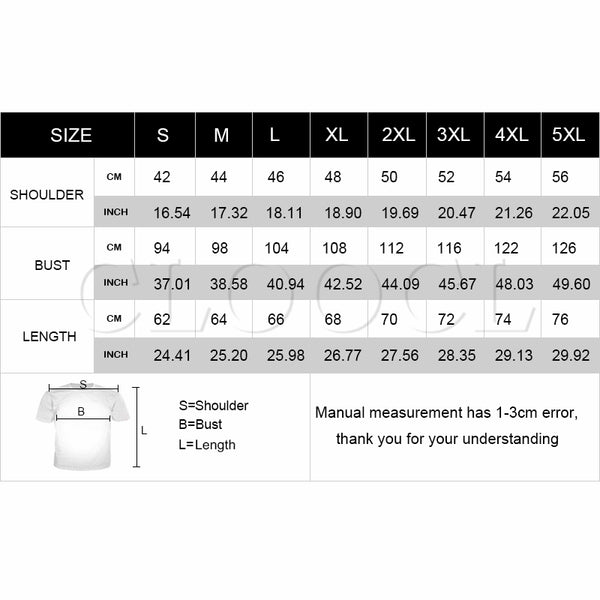 Mens / Womens 3D Optical Illusion T-Shirt