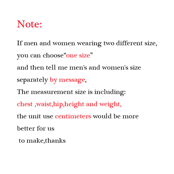 Note to customers