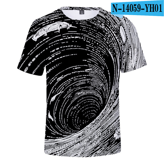 Mens Vortex 3D T-shirts