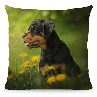 Rottweiler Dog Cushion Cover 45x45cm