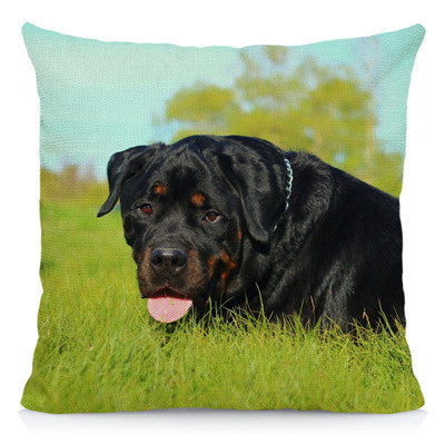 Rottweiler Dog Cushion Cover 45x45cm