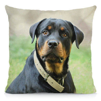 Rottweiler Dog Cushion Cover 45x45cm