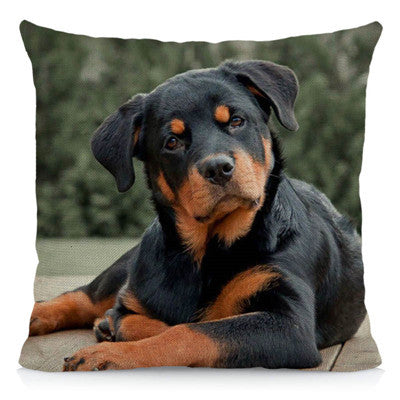Rottweiler Dog Cushion Cover 45x45cm