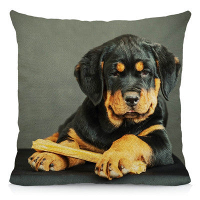 Rottweiler Dog Cushion Cover 45x45cm