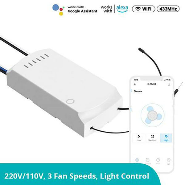 SONOFF Ceiling Fan & Light Switch Controller
