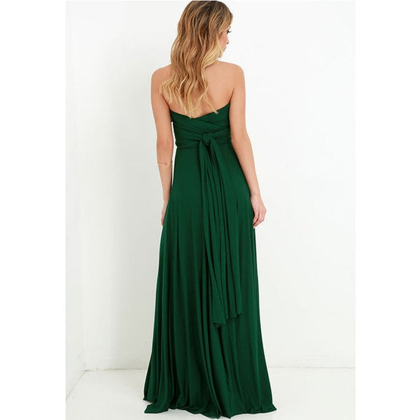 Womens Sexy Convertible Wrap Dress - Try it Different Ways!