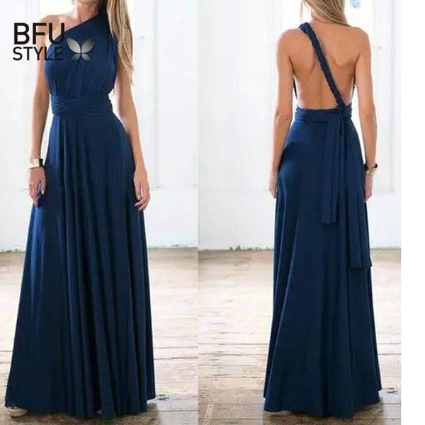Womens Sexy Convertible Wrap Dress - Try it Different Ways!