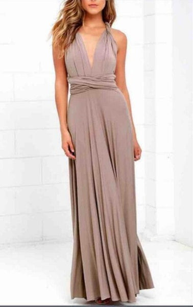 Womens Sexy Convertible Wrap Dress - Try it Different Ways!