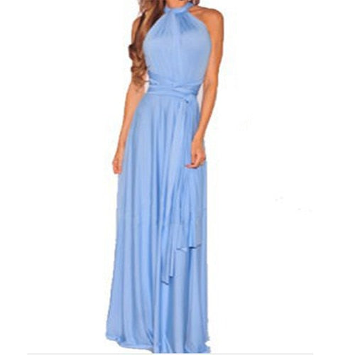 Womens Sexy Convertible Wrap Dress - Try it Different Ways!