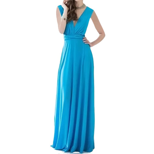 Womens Sexy Convertible Wrap Dress - Try it Different Ways!