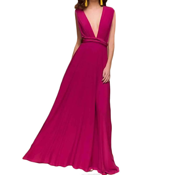 Womens Sexy Convertible Wrap Dress - Try it Different Ways!