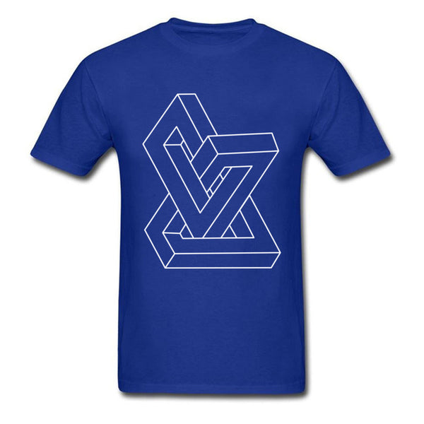 Mens and Womens Geometrical Optical Illusion T-Shirts