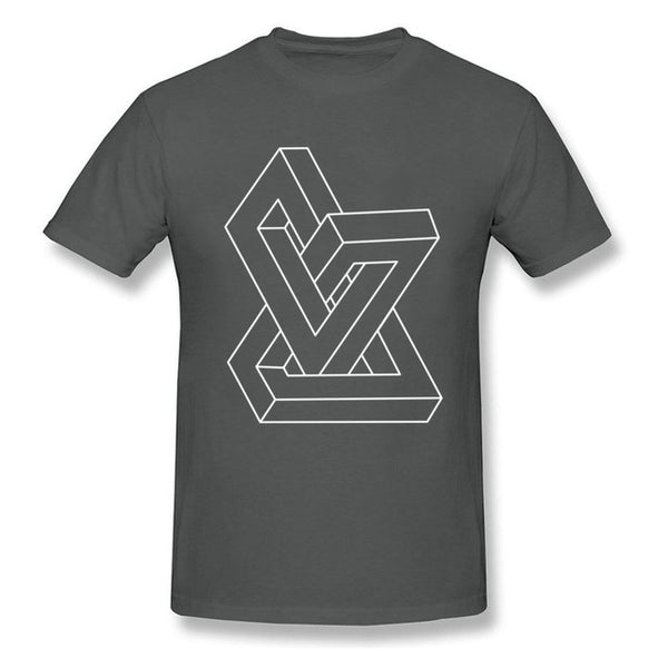 Mens and Womens Geometrical Optical Illusion T-Shirts