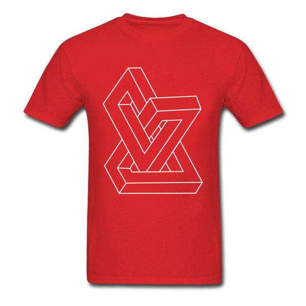 Mens and Womens Geometrical Optical Illusion T-Shirts