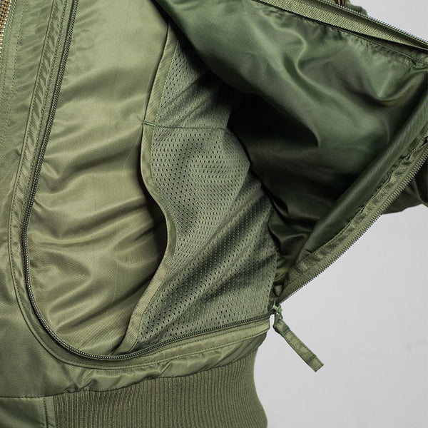 Mens Tactical Military Bomber Jacket Windproof Multipockets