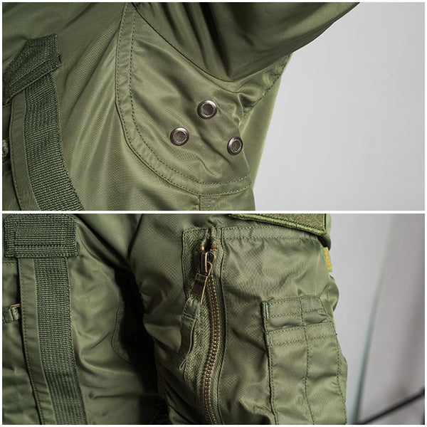 Mens Tactical Military Bomber Jacket Windproof Multipockets