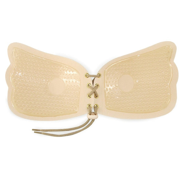 Womens Strapless Wireless Self Adhesive Push Up Bra